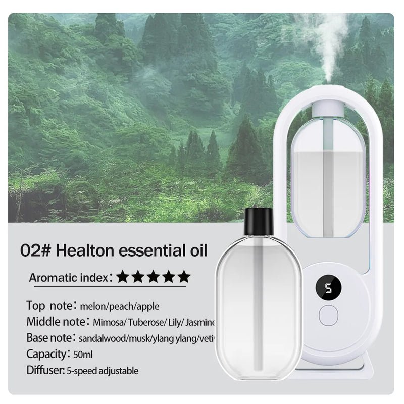 USB Oil Aromatherapy Machine Air Purifying Automatic Diffuser Deodorization Fragrance Humidifier Office Bedroom Home Commercial