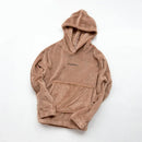 Coral Fleece Pajama Set Couple Pyjamas Suit Women Men Winter Thicken Sleepwear Loose Sleep Set Homewear Soft Warm Pijama Hoodies