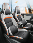 Car Seat Cover For MG4 MULAN Auto Accessories Interior DropShipping Winter Full Set Automobiles Custom NAPPA Leather