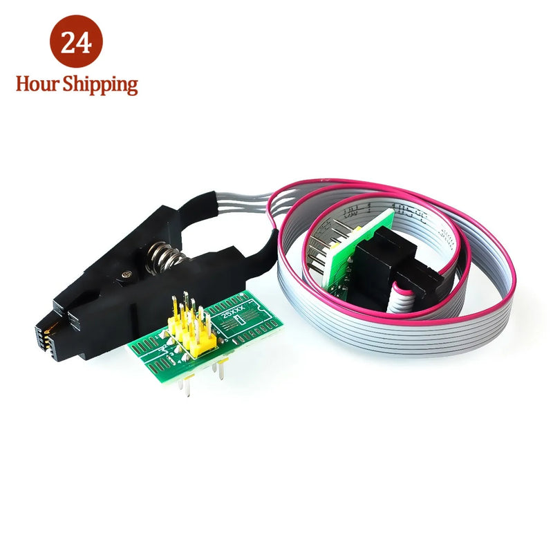 Original CH341A 24 25 Series EEPROM Flash BIOS USB Programmer Module + SOIC8 SOP8 Test Clip For EEPROM 93CXX / 25CXX / 24CXX