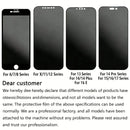 5pcs Tempered Glass Screen Protector, Suitable For IPhone 17/17 Pro/17 Pro Max/17 Air/16 Pro Max/15 Pro Max/14/13/12/11/Pro/Pro Max/Plus/X/XR/XS/XS Max, Anti-Scratch, Anti-Shock, Anti-Oil, Anti-Fingerprint