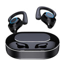 Q25 Pro Noise Cancelling Wireless Earphones Bluetooth-compatible Stereo Bass Headphone Ear Hook Waterproof Sports Game Headsets