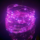 1/2/3M LED String Lights String light With Battery Copper Wire Garland Light Fairy Lights For Christmas Wedding Party Decoration