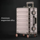 Large Capacity Trolley Suitcase Travel Bag Aluminum-magnesium Alloy Travel Suitcase Business Rolling Luggage