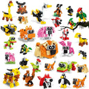 HOGOKIDS Party Favors- 20 Pack Animals Building Block  Easter Gift Goodie Bags Stocking Stuffer Prizes Xmas Birthday Gift for6+