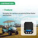48V 400A DC Sepex Motor Controller for Curtis Ezgo Club Car 1999-UP Golf Cart 1268-5403 12685403 Speed Controller