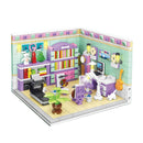 194PCS City Building Blocks Sets Kits Friends House Bedroom Kitchen Model 3 IN 1 Deform Brinquedos Educational Toys for Girls