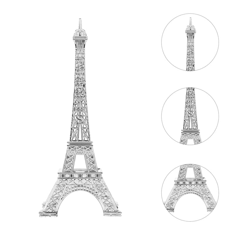 Eiffel Tower Statue Model Metal Mini Decorative Paris Eiffel Tower Figurine Ornament for Souvenir