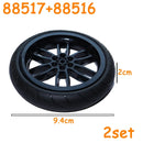 MOC Technical Tire Wheel Cross Hole Set Motorcycle Tyre & Rim Car Truck Wheels Hub Bricks Construction Building Blocks