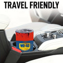 20oz Cups with Straw,Reusable Straw Cup for WD40 Dirty Pattern Thermos,Stainless Steel,Keep Cold,Ice Drinkware for Stanley Cup