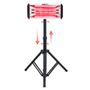 DATOUBOSS Infrared Paint Baking Lamp 2000w Paint Curing Dryer Shortwave Infrared Paint Drying Lamp with Bracket