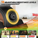 MettleMatic Rm5 Magnetic Rowing Machine, Bluetooth, 16-Level Resistance, 150kg Capacity, Home Use