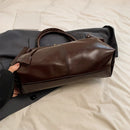 PU Leder Hobo Handtasche, Slouchy Top-Griff Tasche, Mode Arbeitstaschen, Große Umhängetasche für Damen, Arbeit, Shopping, Reisen