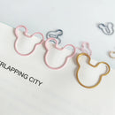 20pcs cartoon Shape Metal Paperclip on Book Paper Creative Paper Clips Students Stationery Office School Binding Supplies