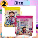 New Gabby Dollhouse Cats Birthday Party Decoration Balloon Pink Cartoon Tableware Backdrop Baby Shower Kids Girls Party Supplies