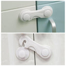 5Pcs Drawer Cabinet Cupboard Baby Safety Locks Kids Plastic  Infant  Protection
