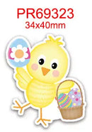 5 Yards Easter Rabbit Printed Grosgrain Satin Ribbons For Bows DIY Craft Decoration Packaging Supplies, 10 Pieces Resins. 59086