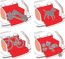 Dog Carrier Waterproof Wear-resistant Dog Car Seat Cover For SUV Portable Durable Liner Cover Protects Vehicle Easy To Install