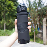 ZOUNICH Protein Shaker Portable Water Bottle Outdoor Sport Leakproof Tritan Plastic Drinking Bottle BPA Free 400-1000ML