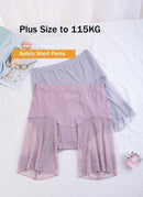 60-115 KG Plus Size Safety Short Pants Summer Women Seamless Underskirt Shorts Anti Rub Thigh Boyshorts Sexy Lace Women Boxers