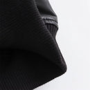Aero-Chic Sculpted Faux Leather Pilot Jacket