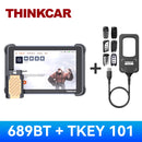 THINKCAR THINKSCAN 689BT Professional Car Diagnostic Tool CANFD DOIP Bi-directional ECU Coding 34 Reset Full System Obd2 Scanner
