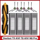 ECOVACS Deebot T8 AIVI T9 AIVI N8 Pro AIVI N9 N10 N10 Plus Zubehör Hauptbürste, Seitenbürste, Filter, Staubbeutel, Hepa-Filter