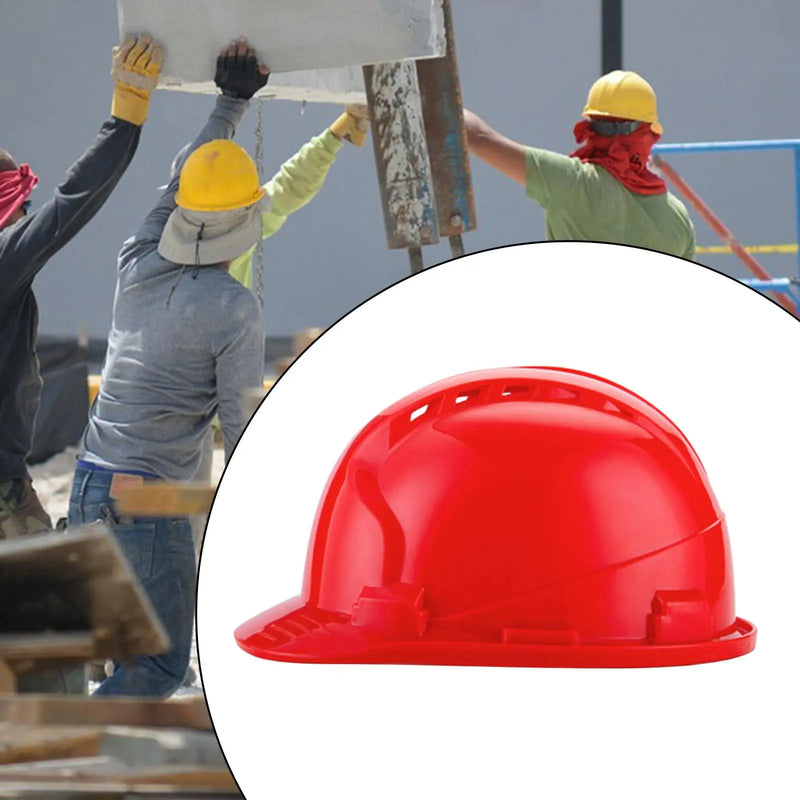 Hard Hat Construction Helmet Sturdy Breathable Safe Helmet Labor Protection Cap for Climbing Outdoor Worker Men Adults