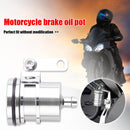 Aluminum Alloy Motorcycle Brake Fluid Reservoir Clutch Tank Oil Fluid Cup Brake Fluid Reservoir Universal Motorbike Accessories