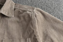 The Corduroy Archive | Men's Cotton Corduroy Long-Sleeve Overshirt