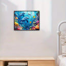 MINI 1000 Piece Jigsaw Puzzle for Adults Undersea World Made of Premium Paper Material Ideal Gift for Christmas New Year,Age 14+