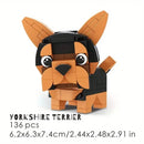 Cute Animal Assembly Building Blocks Set Small Particle Bricks Collection Fun Decoration Educational Holiday Gifts For Childrens