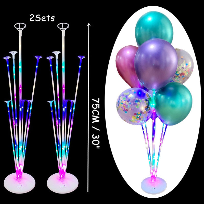 Birthday Party Balloon Stand Column Balloon Garland Wedding Birthday Party Decorations Adult Kids Balloon Box Ballon Accessories