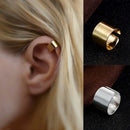 1Pc Punk Rock Ear Clip Men Women Stainless Steel Round Hoop Cuff Clip Earring Cuff Earrings Unisex Fashion Earrings Hot Sale