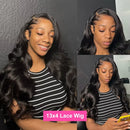 Body Wave 13x4 Lace Front Wig 13x6 HD Lace Frontal Wigs Human Hair For Women Pre Plucked 40 Inch Lace Front Wigs Cheap on Sale