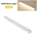 LED Motion Sensor Light Wireless LED Night Light Type C Rechargeable Light Cabinet Wardrobe Lamp Staircase Backlight For Kitchen