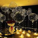7 Led Luminous Transparent Balloons for Weddings, Birthdays, Bachelor Party (Battery Not Included) Valentine's Day, Anniversary