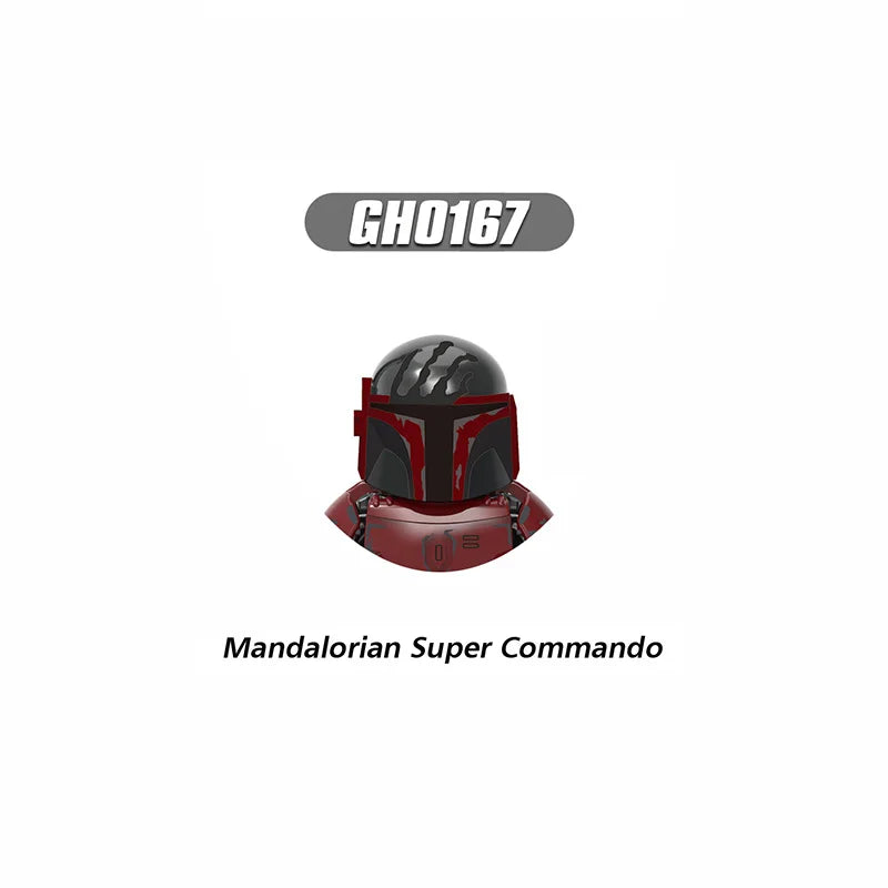 ARC Clone Troopers Building Blocks LUKE Skywalker Mandalorians Boba Fett Palpatine Yoda R2D2 Bricks Action Figures Toys