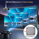 ThundeaL 3000Ansi 4K Full HD Projector TD98Pro 2G 32G Home Theater WiFi Android Portable Samrt TV Cinema TD98 Pro Beam Projector