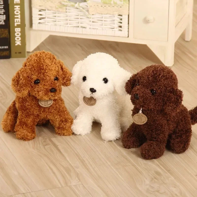 Plush Toys Dog Puppy Ted Kawaii Cartoon Animal Cute Stuffed Doll Girl Friend Birthday Gift Christmas Present Party Decor