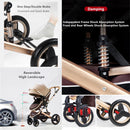 Baby Stroller 3 in 1 Easy Folding Multifunctional Stroller Travel Portable Baby Carriage Safety Seat EU Standard Free Shipping