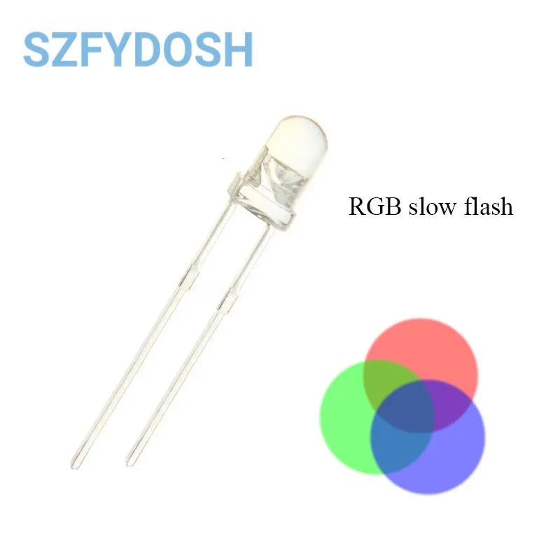 5MM Led white/blue/red/yellow/green/pink/purple light bulbs / 5MM White Colour LED emitting diode F5 White/UV LED