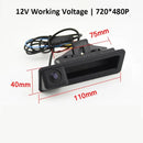 Autotop Revese Camera for BMW E60 E90 E82 E61 X1 E84 X5 E70 E92 E91 3/5 Series E88 E93 with Parking Line Trunk Handle Camera