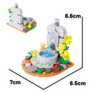 MOC City Series Building Blocks Figure Furniture House Kitchen Medieval Accessories DIY Bricks Set Christmas Toys for Kid Gifts