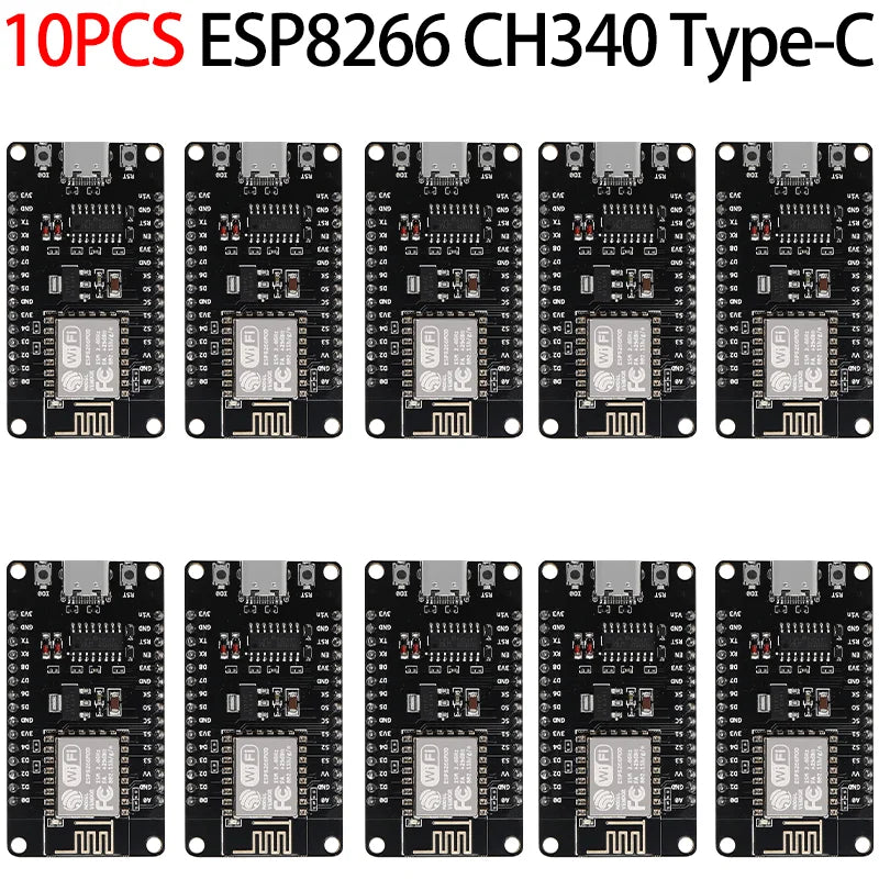 Wireless Module CH340/CP2102/CH9102X NodeMcu V3 V2 Lua WIFI Internet of Things Development Board Based ESP8266 ESP-12E