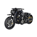 MOC New 1:8 Classic Motorbike High-tech Building Model Blocks Moto City Racer Bricks Toys for Kids Boys Children Adult Sets