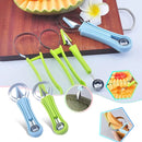 4 in 1 Melon Cutter Scoop Fruit Carving Knife Fruit Cutter Dig Pulp Separator Kitchen Gadgets Acces