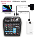 TEYUN Customized Professional 8 6 4 Channel Professional Portable Digital Mixer Mobile Phone Live Computer Recording Audio Mixer