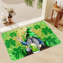 1Pc Lovely Gnome Print Door Mat Easter Motif Entrance Pad Washable Bath Rug Area Carpet For Kitchen Balcony Terrace Home Decor