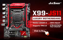 JIESHUO X99-JSD4 Gaming Motherboard LGA2011-3 DDR4 Dual Channel PCIe X16 M.2 SSD Desktop Mainboard with Intel Xeon E5 2680 CPU